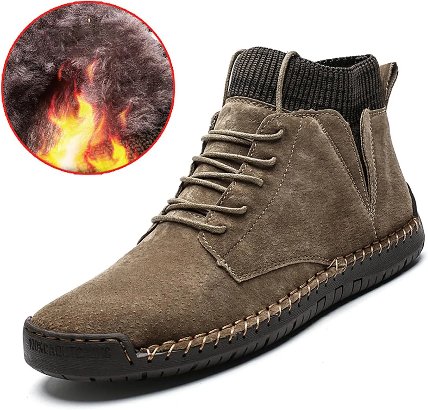 Outdoor Jogging Sneakers for Men Lace Up Lightweight Breathable Fashion Sneaker Lightweight Work Shoes for Men