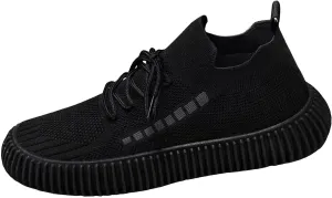 Outdoor Jogging Sneakers for Men Lightweight Breathable Slip On Running Shoe Men's Sport Breathable Mesh Shoes