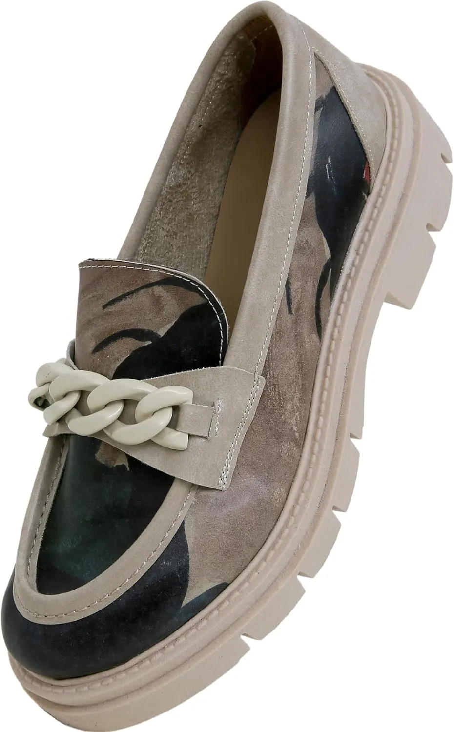 Penny Loafers for Women - Handmade and Vegan Leather Platform Loafers for Women