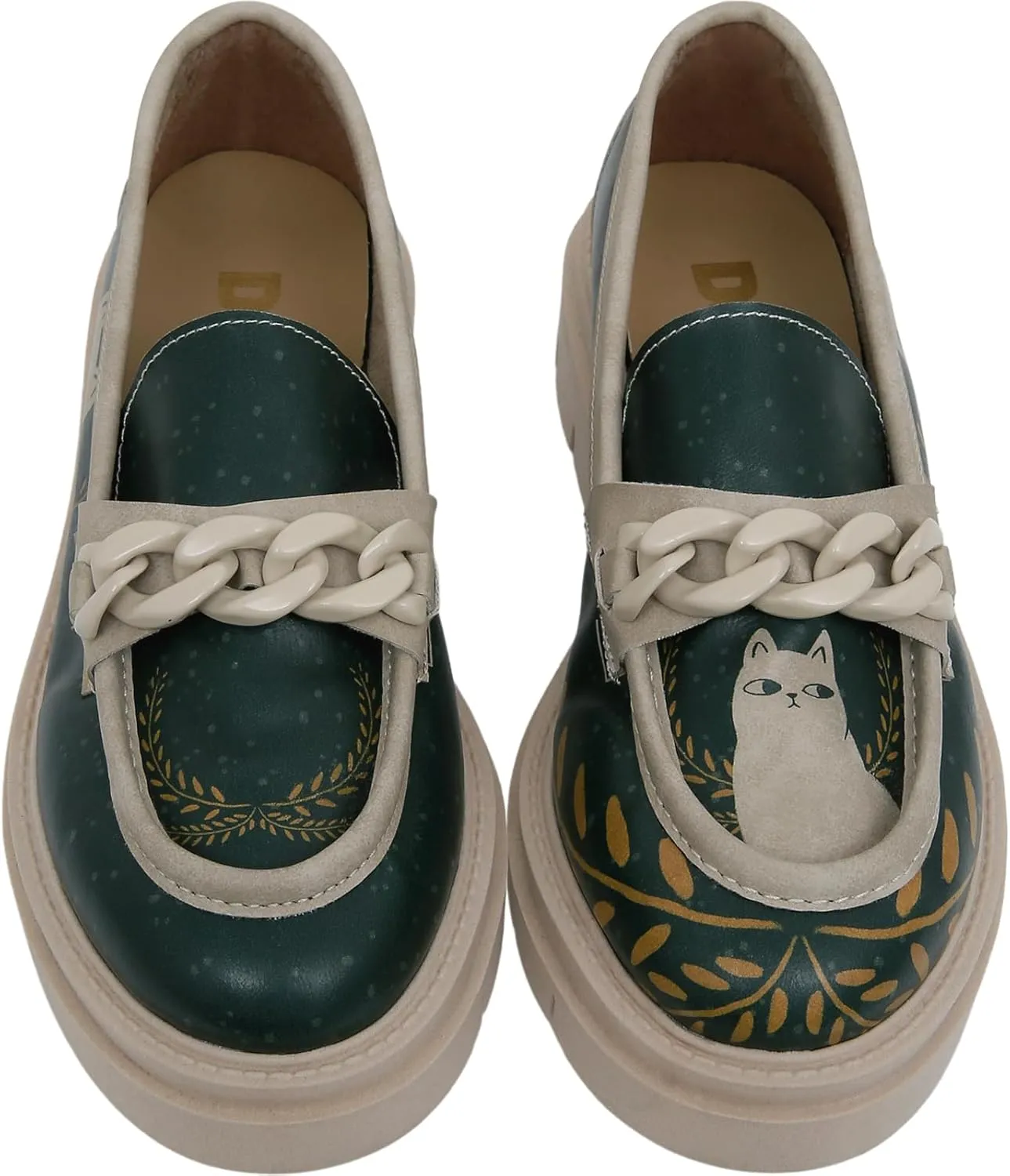 Penny Loafers for Women - Handmade and Vegan Leather Platform Loafers for Women