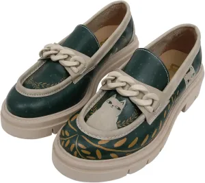 Penny Loafers for Women - Handmade and Vegan Leather Platform Loafers for Women