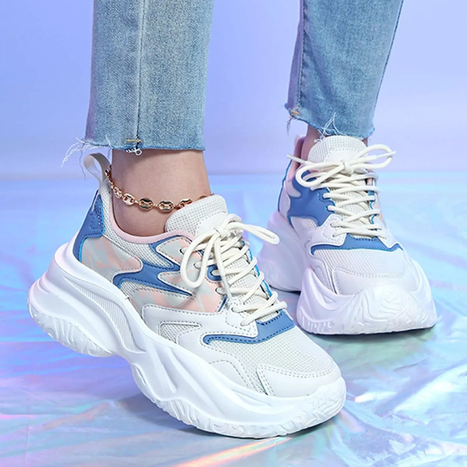 Platform Sneakers for Women Wide Size Black Slip On Shoes Women Dressy Casual Comfortable Nurse Shoes Wide Width for Women Slip Resistant Wedge Sneakers for Women 2023 Women's Everyday Winter Shoes