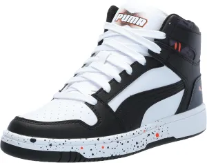 PUMA Unisex-Child Rebound Layup Synthetic Leather Hook and Loop Sneaker
