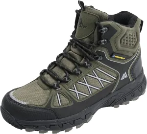 Queday Men's Hiking Boots Waterproof Outdoor Lightweight Trekking Shoes Ankle High Boots