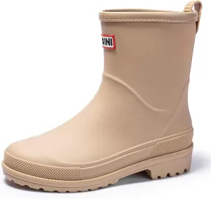 Rain Boots Women Short Rubber Slip Lightweight Water Shoes Unisex Original Garden Durable Fishing Boots Outdoor