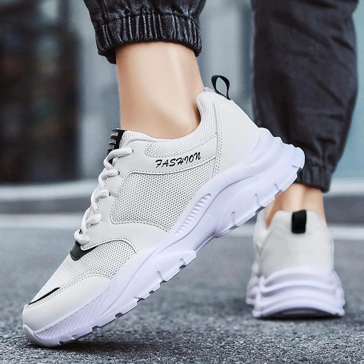 Running Shoes for Men Casual Fashion Simple Running Classic Driving Slip On Loafers