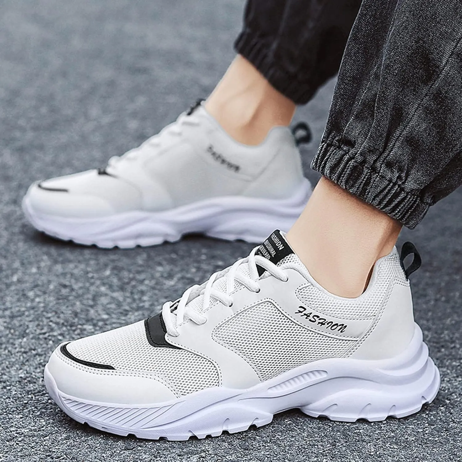 Running Shoes for Men Casual Fashion Simple Running Classic Driving Slip On Loafers