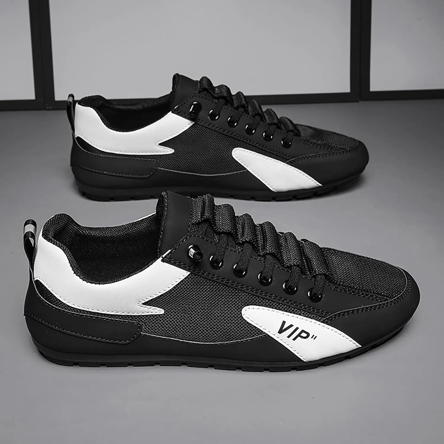 Running Shoes for Men Walking Shoes Comfortable Fashion Sneakers Lace Up Workout Shoes For Outdoor Athletic