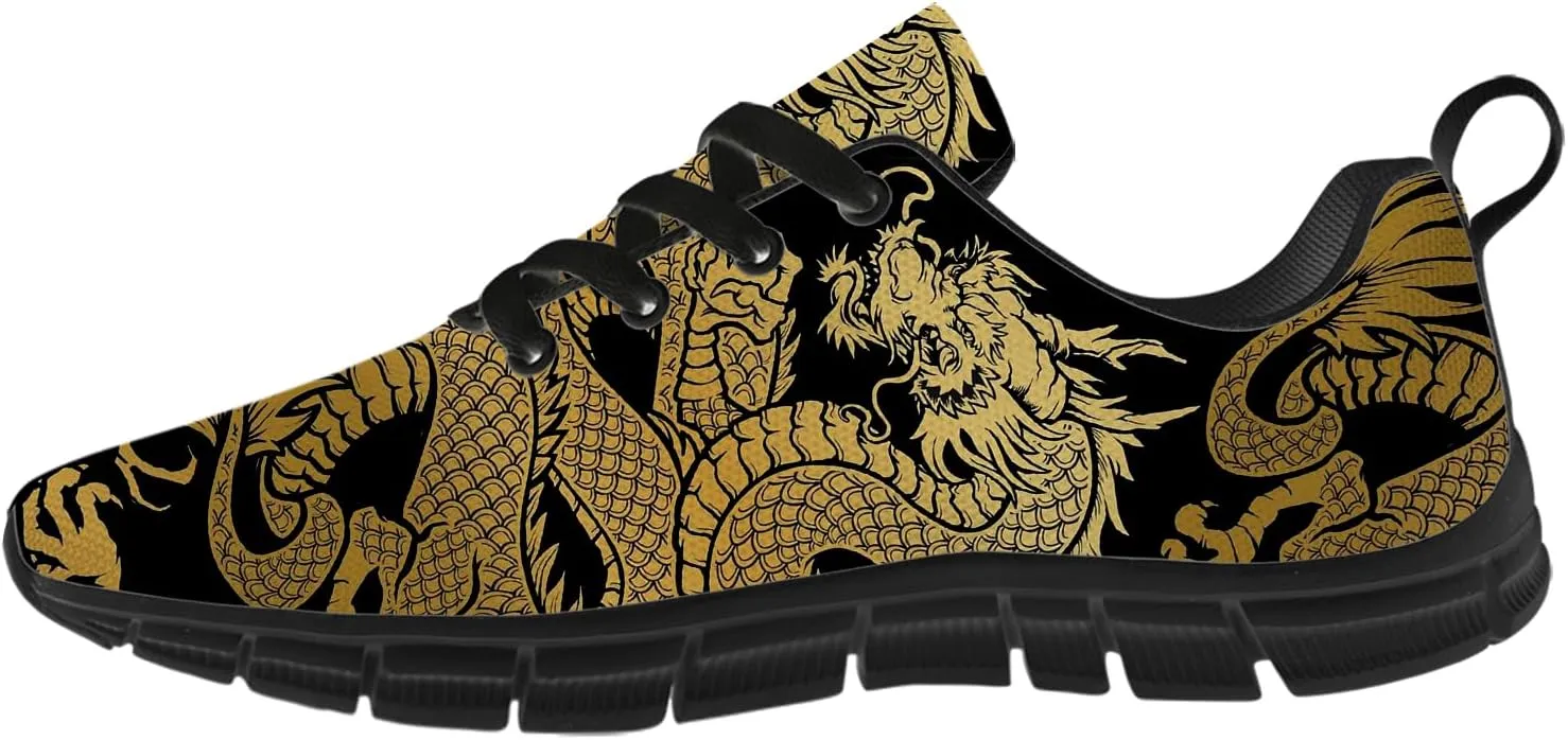 Running Shoes for Women Men Novelty Print Tennis Shoes Lightweight Walking Gym Sneakers
