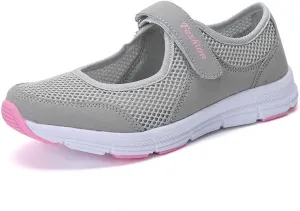 Running Shoes for Women Mesh Breathable Slip On Shoes Casual Women Shoes Sneakers Women's Woven Orthopedic Breathable Soft Tennis Shoe Trainers Shoe