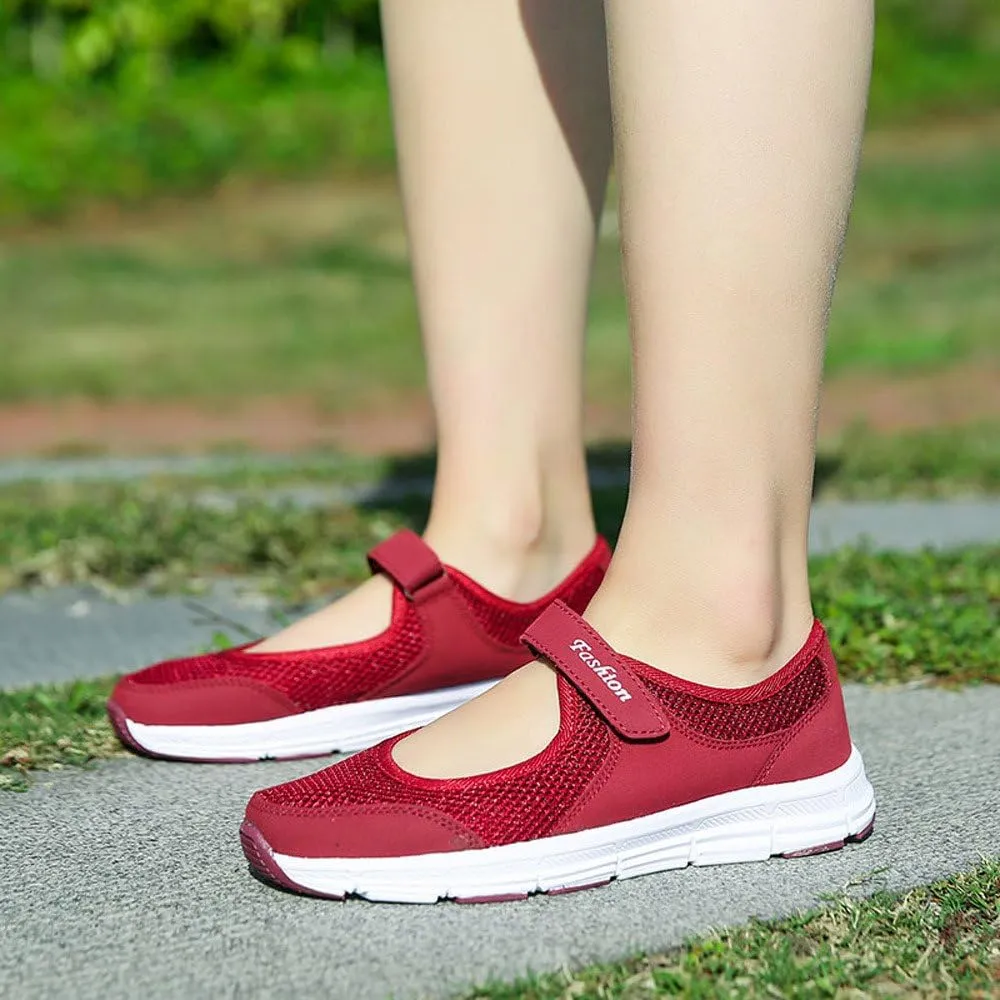 Running Shoes for Women Mesh Breathable Slip On Shoes Casual Women Shoes Sneakers Women's Woven Orthopedic Breathable Soft Tennis Shoe Trainers Shoe