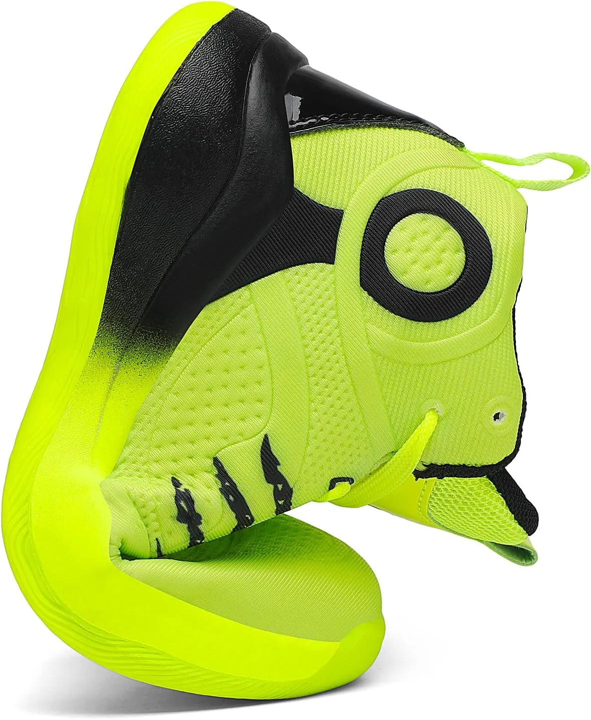 Sanearde Boys Grils Basketball Shoes High Top Youth Fashion Lightweight Volleyball Sneakers Comfortable Non-Slip Footwear