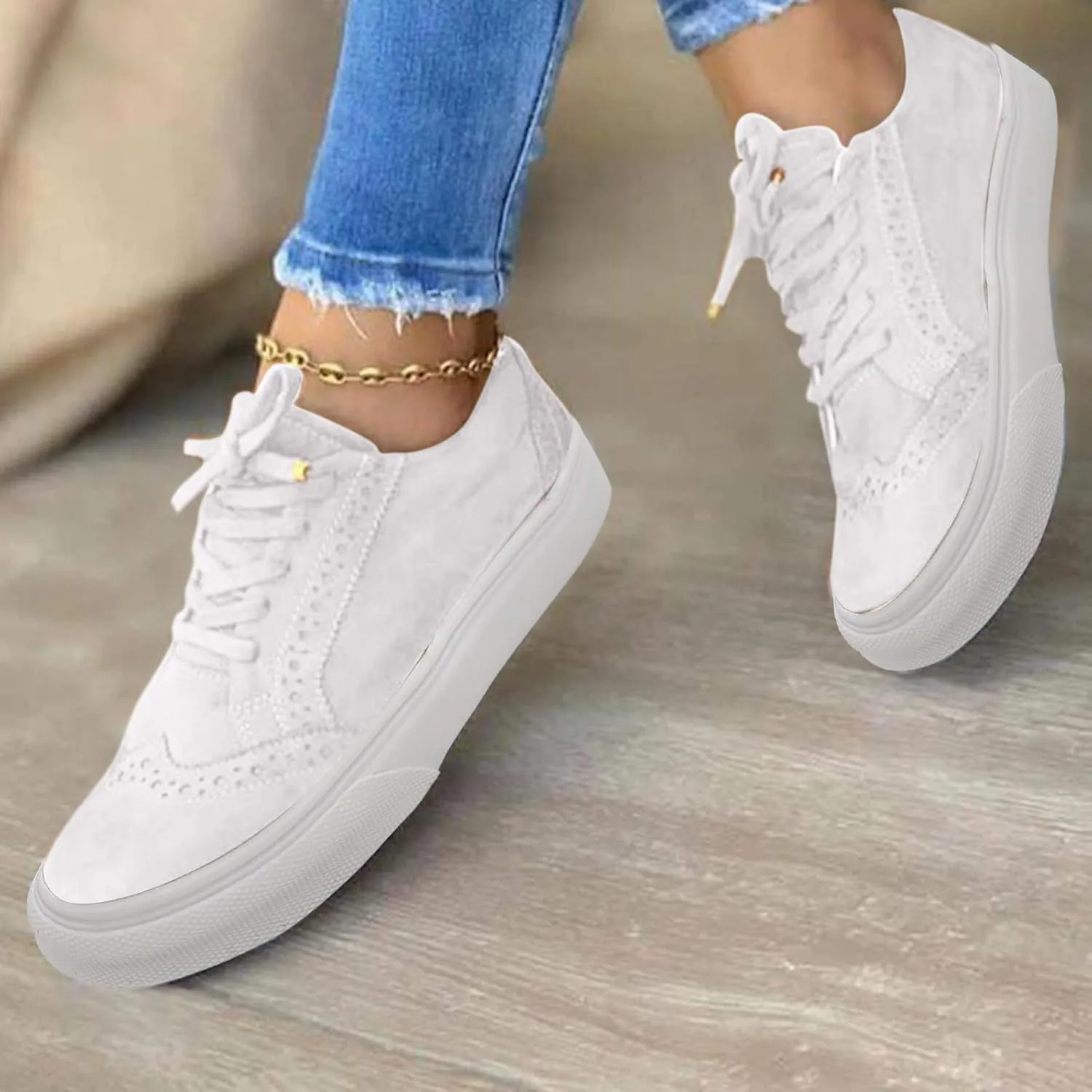 SBGMoSJ Womens Black Slip On Sneakers Size 8.5 Sneakers for Women 2023 Wide Toe Women Slip On Shoes Dressy Women's High Top Wedge Fashion Sneakers Hidden Heel Women's Hiking Shoes Wide Toe Box