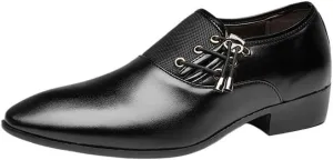 Slip on Shoes for Men Men's Loafers Slip-On Casual Leather Dress Shoes Lightweight Comfortable Driving Walking Shoes