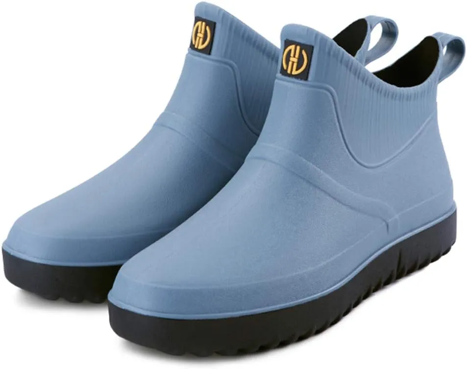 Sneakers Business Breathable Boots Shoes On Ankle Fashion Short Rain Casual Water Slip Men Outdoor Men's Casual Shoes