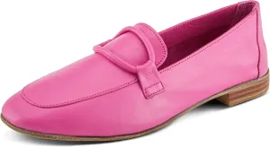 Spring Step Carrington Women's Leather Loafers with Tonal Leather Roping Detail
