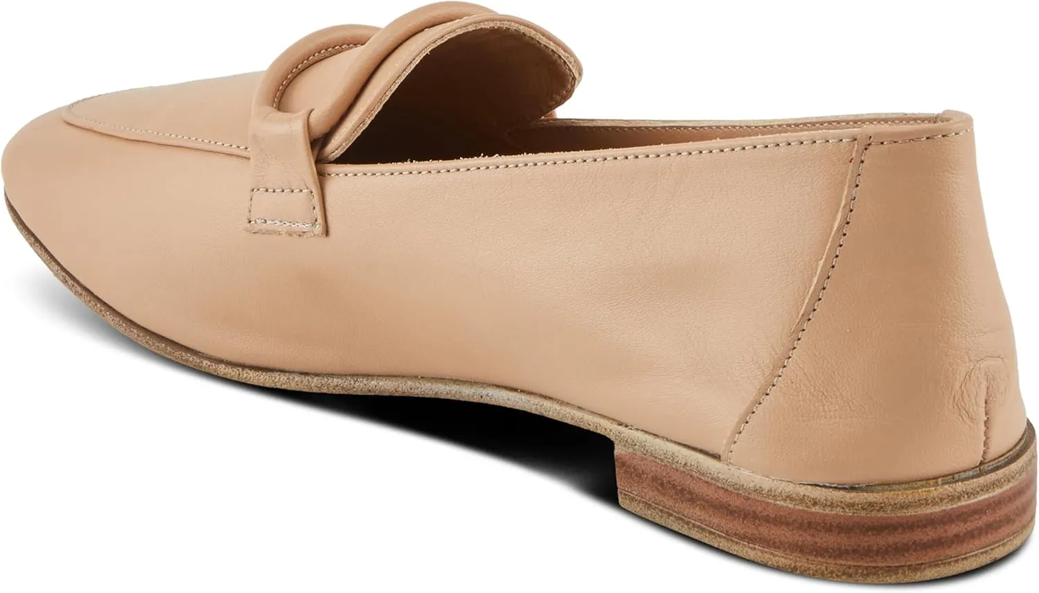 Spring Step Carrington Women's Leather Loafers with Tonal Leather Roping Detail