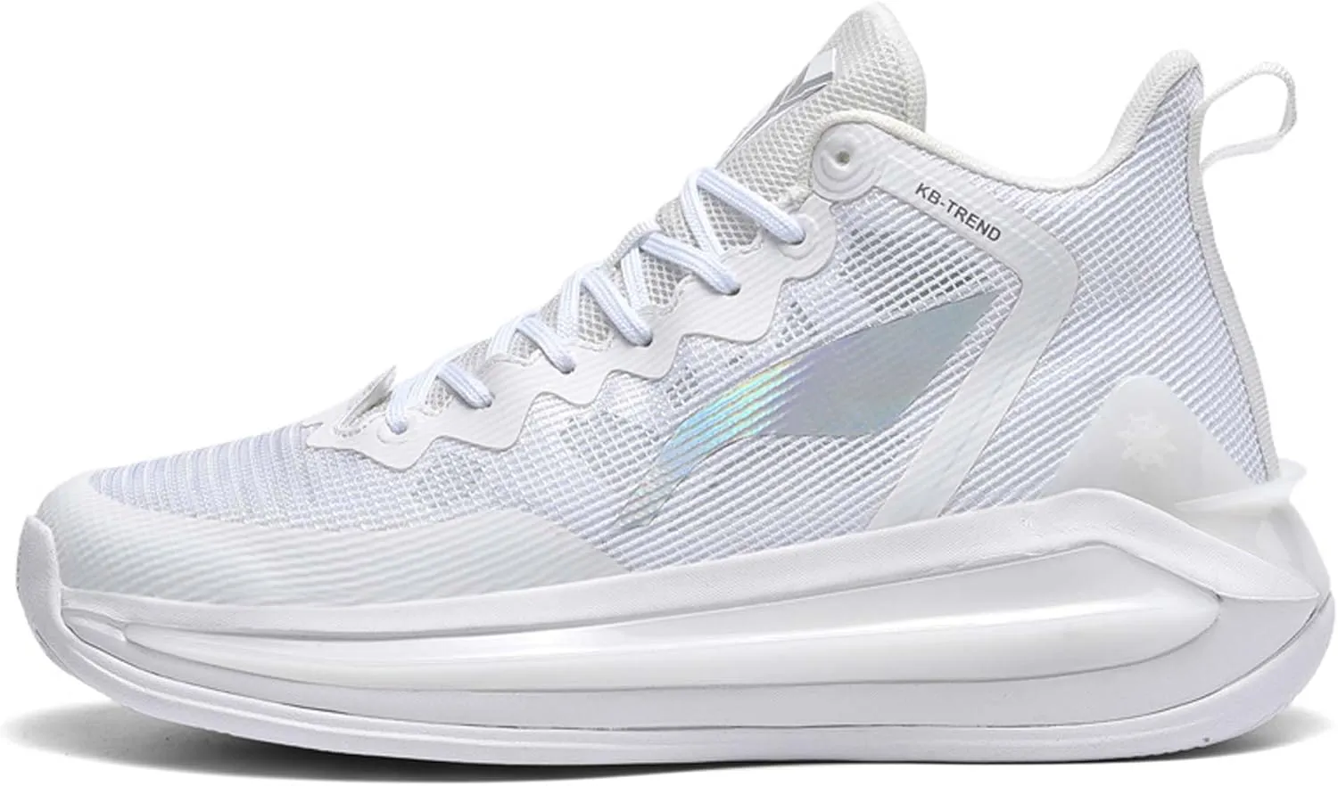 Unisex Basketball Shoes Fashion High Top Sneakers Indoor or Outdoor Training Match Shoes Outdoor Casual Sports Walking Shoes
