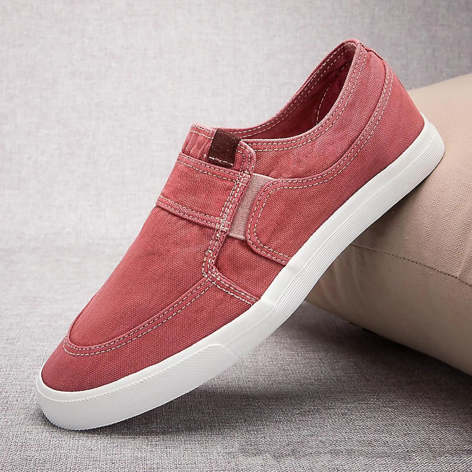 Walking Shoes Tennis Comfortable Men's Breathable Solid Color Korean Version Trendy Casual Comfortable Lightweight