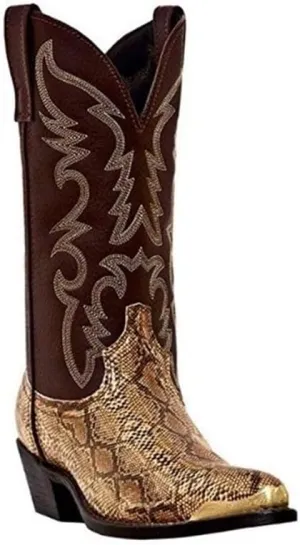 Western Boots Lightweight Pointed Retro And Comfortable Cowboy Boots For Men Embroidered Traditional Country Boot
