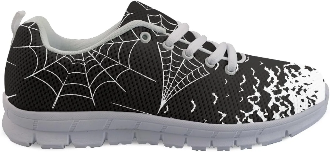 Women Athletic Walking Shoes Lace Up Lightweight Casual Running Shoes Sneaker Gym Travel