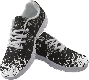 Women Athletic Walking Shoes Lace Up Lightweight Casual Running Shoes Sneaker Gym Travel