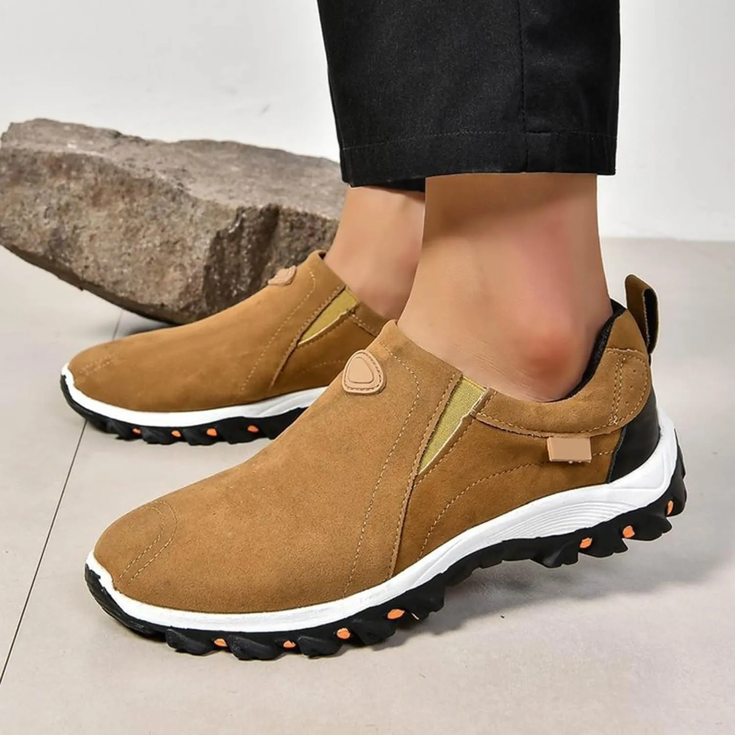 Women Loafers Sport Shoes Running Shoes Breathable Fashion for Student and Teenagers Ladies Slip On