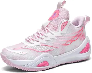 Womens Basketball Shoes for Men High Top Breathable Non Slip Unisex-Adult Outdoor Sneakers Youth Fashion Running Shoes