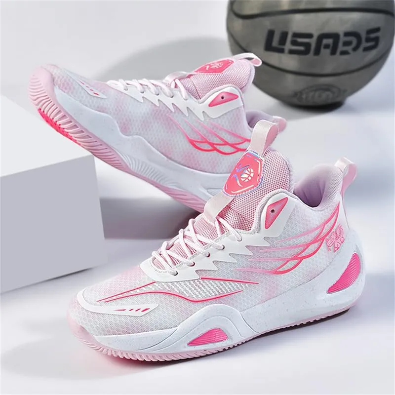 Womens Basketball Shoes for Men High Top Breathable Non Slip Unisex-Adult Outdoor Sneakers Youth Fashion Running Shoes