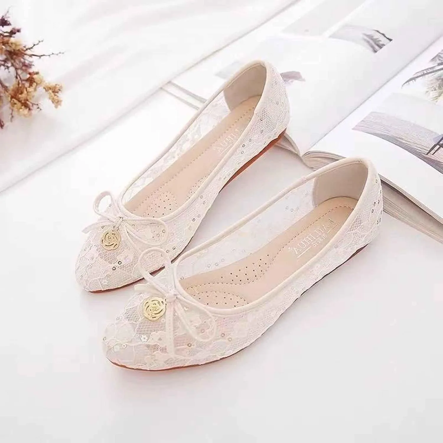 Women's Casual Slip On Loafers Breathable Comfortable Flat Shoes for Walking Outdoor Leisure Spring Summer Fall