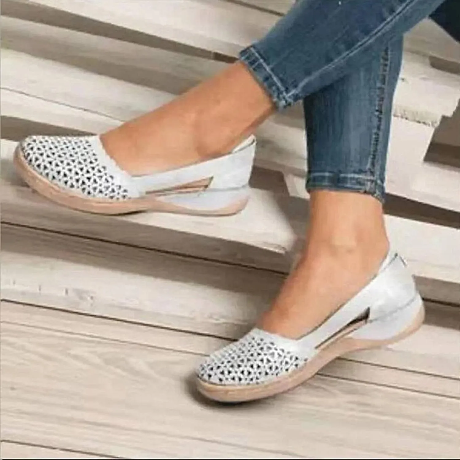 Womens Dressy Casual Walking Shoes Casual Boat Loafers Shoes for Women Women's Loafers Fashion Comfortable Flats