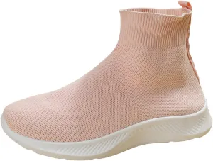 Womens High Top Sneakers Black and White Slip On Shoes for Women 2023 Platform Slip On Sneakers for Women Fashion Chunky Sneakers Women Black Non Slip Work Shoes Womens 7.5 Wide