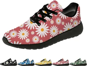 Women's Men's Daisy Shoes Running Shoes Lightweight Walking Sneakers Tennis Shoes Gifts for Women Men