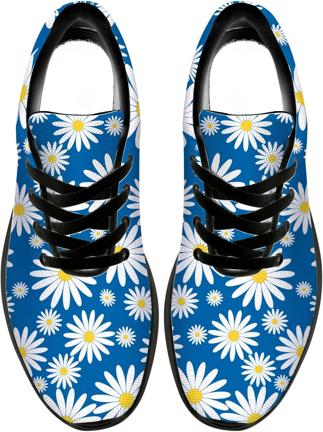 Women's Men's Daisy Shoes Running Shoes Lightweight Walking Sneakers Tennis Shoes Gifts for Women Men