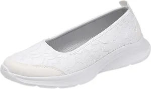 Women's Orthopedic Shoes with Adjustable Strap Non Slip Comfortable Fashion Tennis Shoes Versatile Dress Shoe