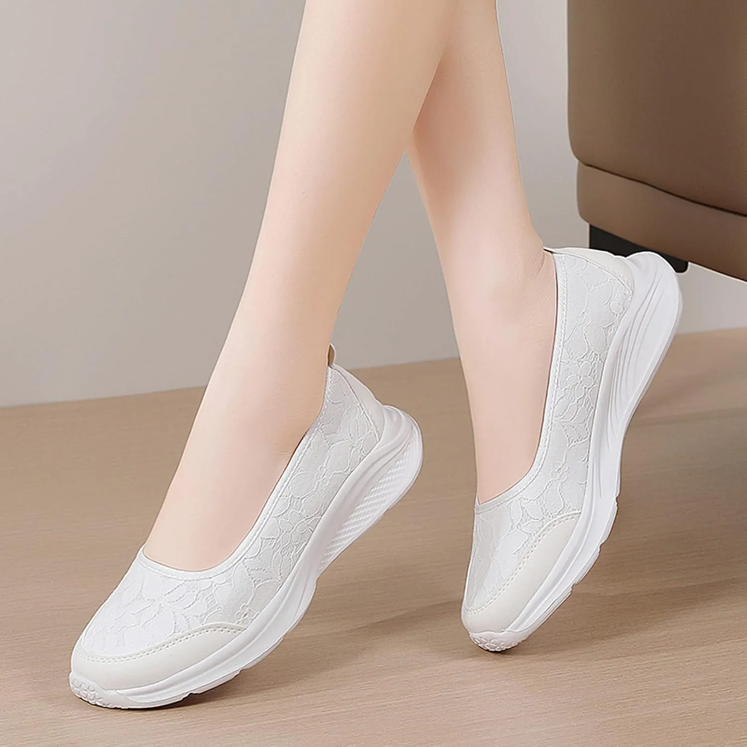 Women's Orthopedic Shoes with Adjustable Strap Non Slip Comfortable Fashion Tennis Shoes Versatile Dress Shoe