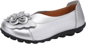 Women's Slip-On Casual Shoes Loafer Mesh Slip on Loafers Soft White Flats Slip Ons Women's Fashion Sneakers