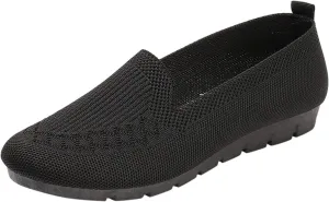 Women's Slip-On Loafer Comfortable Dressy Casual Work Flats Women's Loafers Casual Slip on Flat Shoes