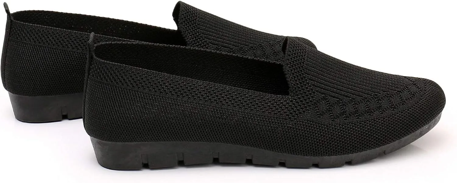 Women's Slip-On Loafer Comfortable Dressy Casual Work Flats Women's Loafers Casual Slip on Flat Shoes