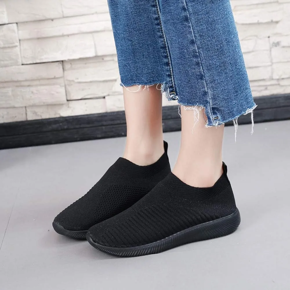 Womens Slip On Walking Shoes Lightweight Breathable Non Slip Mens Dress Shoes Lightweight Casual Work Shoes Dress Sneakers Brown Tennis Shoe Casual Loafers