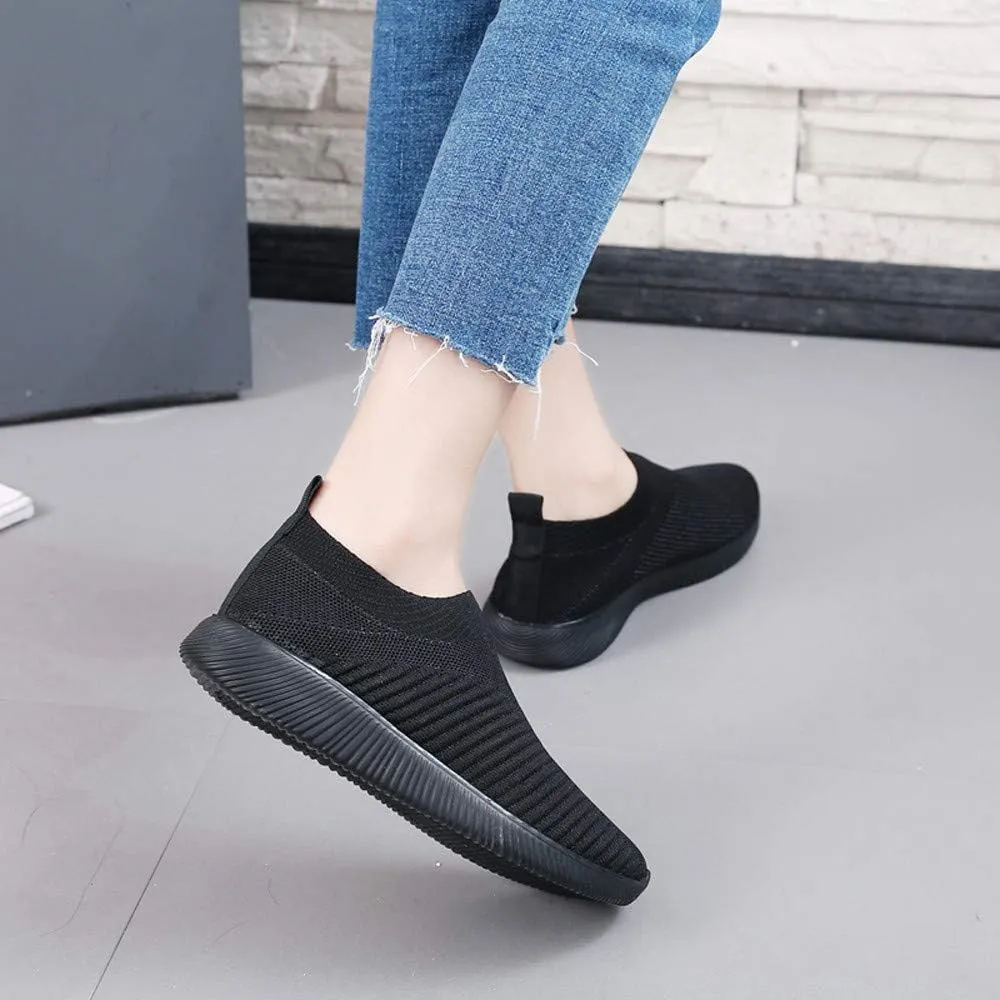Womens Slip On Walking Shoes Lightweight Breathable Non Slip Mens Dress Shoes Lightweight Casual Work Shoes Dress Sneakers Brown Tennis Shoe Casual Loafers
