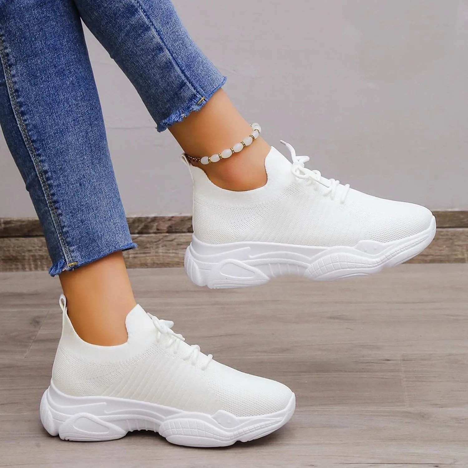 Women's Sneakers Wide Toe Womens X-Wide Size 11 Non Slip Work Shoes with Support Womens Shoes Dressy Casual Slip Ons Wide Width Women Sneakers Black Zapatos Sin Cordones para Mujer De Plataforma