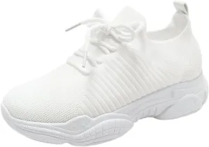 Women's Sneakers Wide Toe Womens X-Wide Size 11 Non Slip Work Shoes with Support Womens Shoes Dressy Casual Slip Ons Wide Width Women Sneakers Black Zapatos Sin Cordones para Mujer De Plataforma