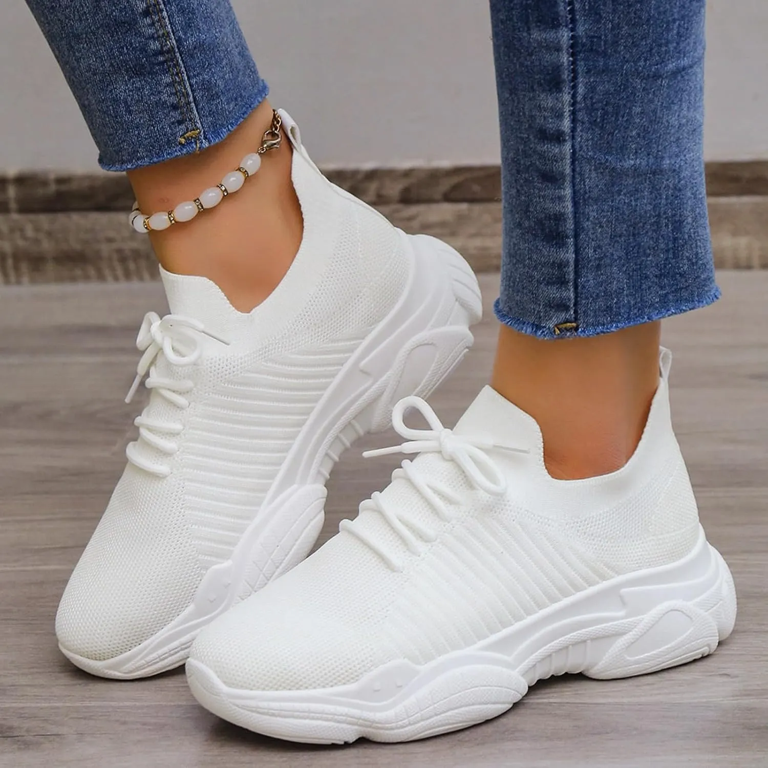 Women's Sneakers Wide Toe Womens X-Wide Size 11 Non Slip Work Shoes with Support Womens Shoes Dressy Casual Slip Ons Wide Width Women Sneakers Black Zapatos Sin Cordones para Mujer De Plataforma