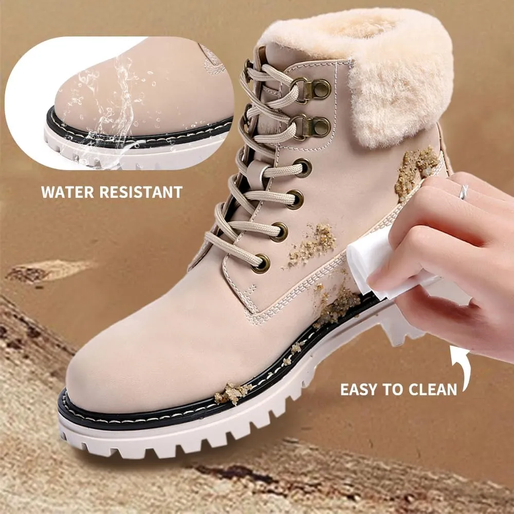 Women's Waterproof Hiking Boots - Lightweight Non-Slip Ankle Boots for Trekking