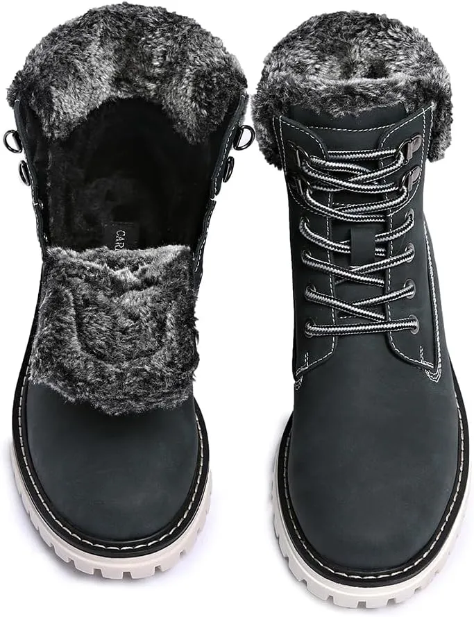 Women's Waterproof Hiking Boots - Lightweight Non-Slip Ankle Boots for Trekking