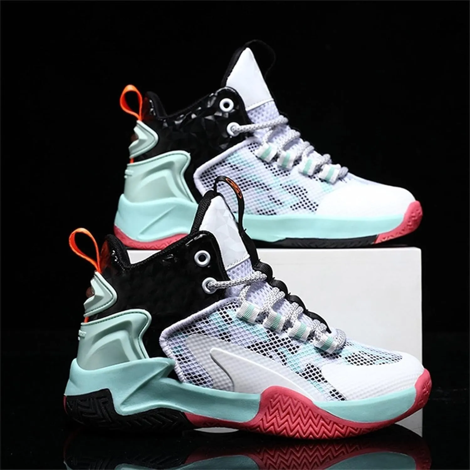 Youth Basketball Shoes Boys Grils High Top Fashion Comfort Non-Slip Footwear Kids Sneakers Boys Basketball Shoes