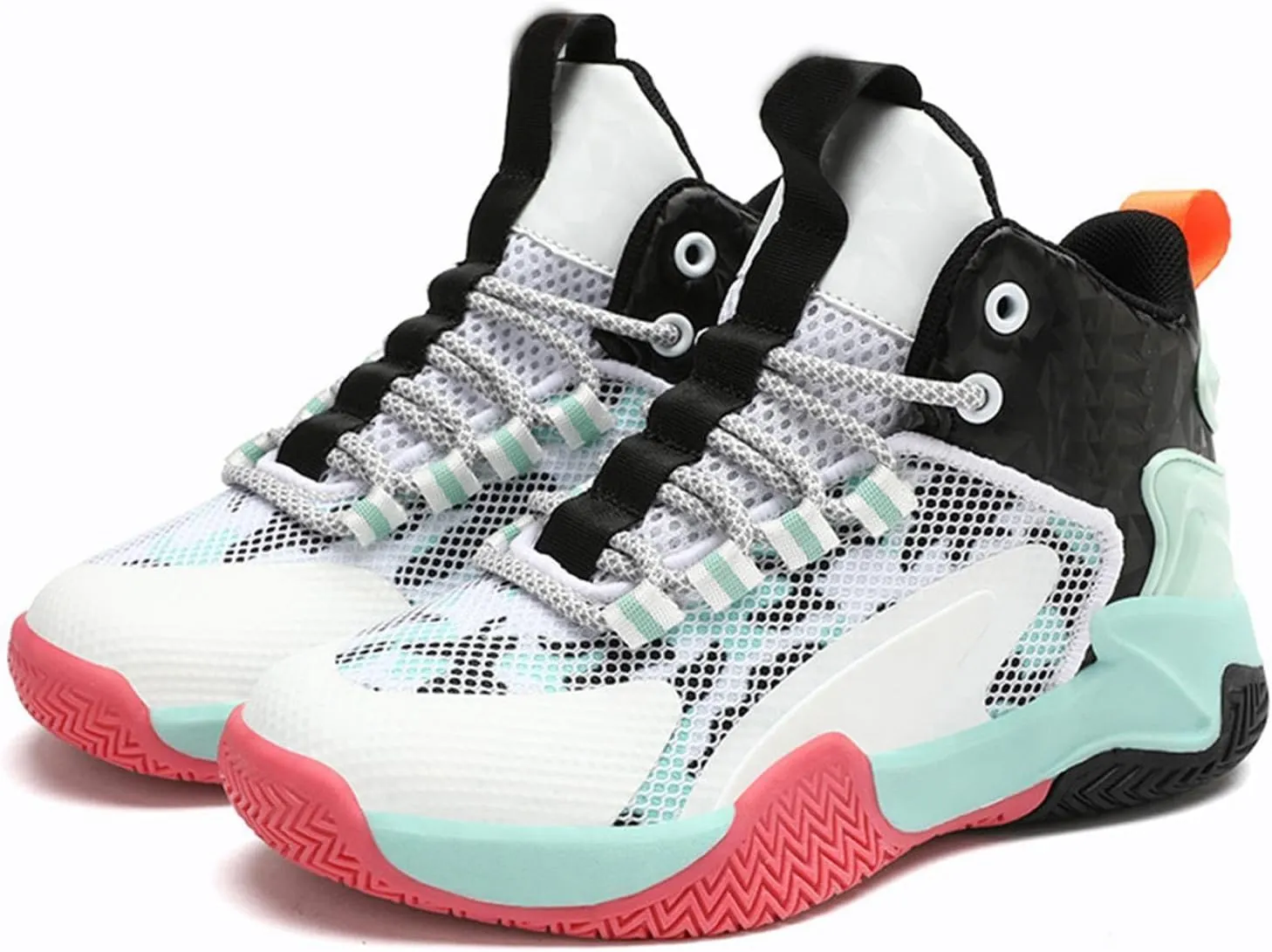 Youth Basketball Shoes Boys Grils High Top Fashion Comfort Non-Slip Footwear Kids Sneakers Boys Basketball Shoes