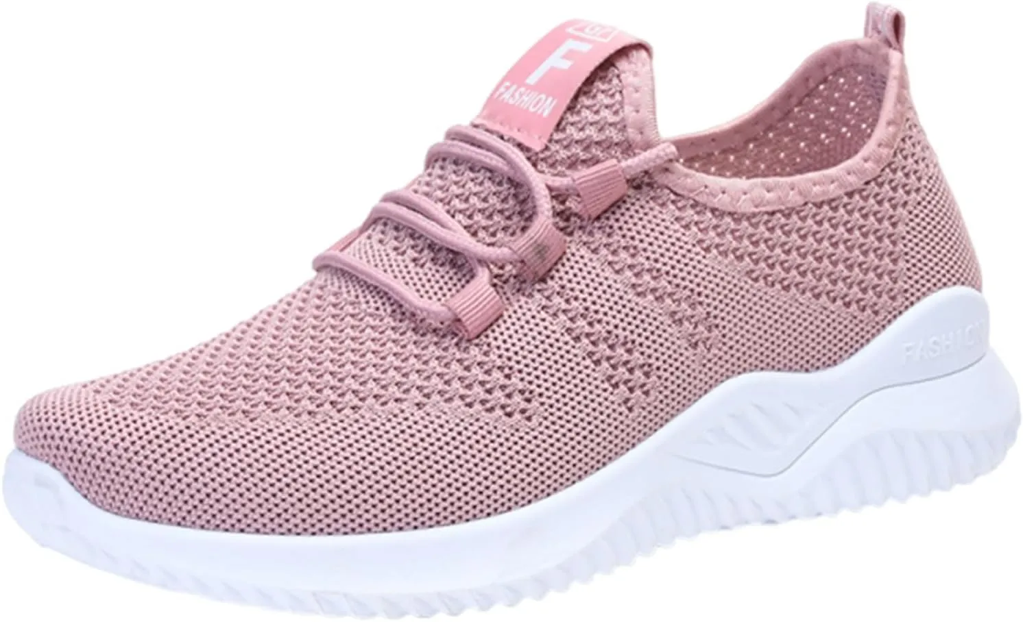ZSpzx Comfy Sneakers for Women Arch Support Breathable Mesh Knit Air Cushioned Walking Shoes Non Slip Jogging Tennis Sneaker Lightweight Plantar Fasciitis Footwear for Gym Travel Daily Wear