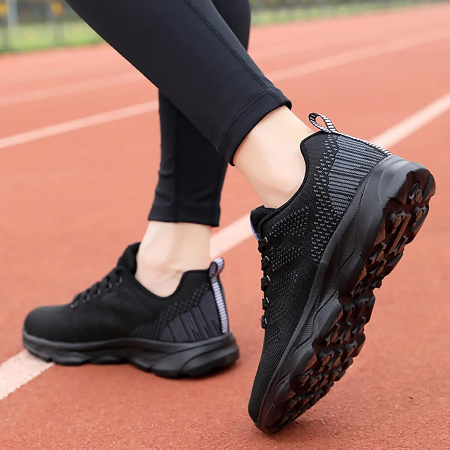 ZSpzx Orthopedic Platform Sneakers for Women Lace Up Slip-on Cushioned Footbed Jogging Tennis Sneaker Padded Insole Plantar Fasciitis Arch Support Casual Wedge Shoes Air Cushioned Walking Shoe